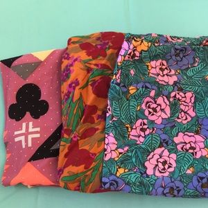 NWOT! Lula Roe Leggings TC Set#74